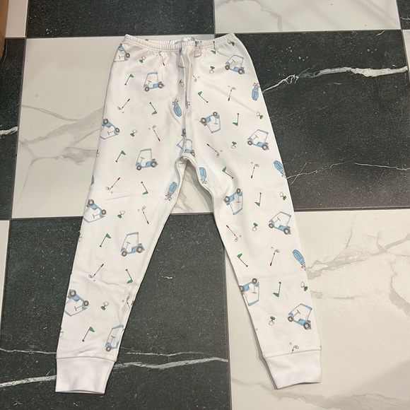 LydaBaby Pajama Set Golf Print 100% cotton 4y NWT - Picture 4 of 5
